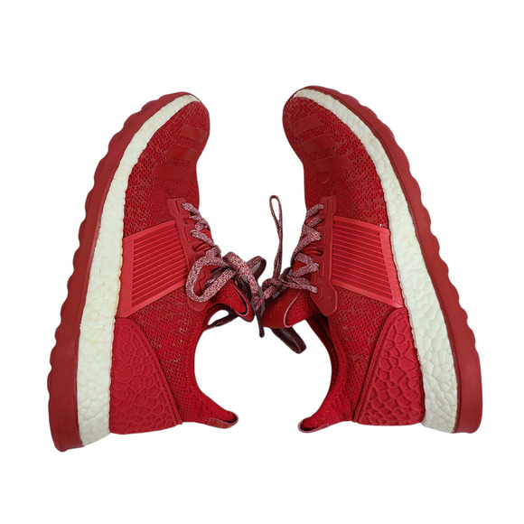 Adidas Pure Boost Running Training Shoe Scarlet  7.5M - Picture 3 of 12